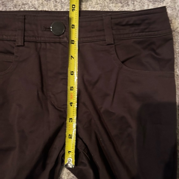 Flare leg pants w/ front pockets & back pockets- zippered fly, button closure - Picture 7 of 10